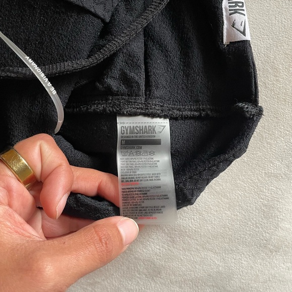 Gymshark True Texture Bralette - Black NWT - Picture 8 of 8